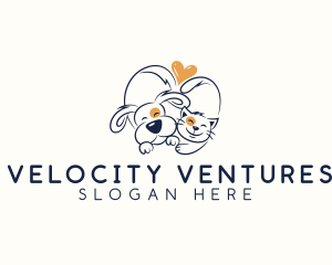 Pet Love Veterinarian logo design