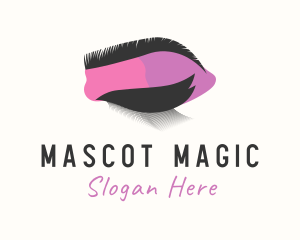 Pink Beauty Eyelash logo design