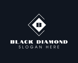 Elegant Modern Diamond Brand logo design