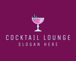 Party Cocktail Drink  logo design