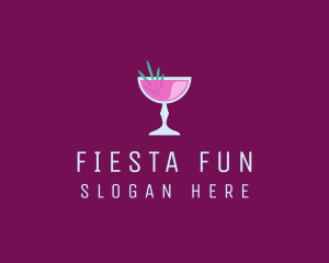 Party - Party Cocktail Drink logo design