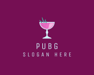 Nightclub - Party Cocktail Drink logo design