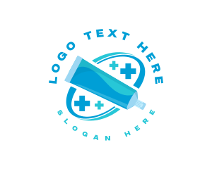 Toothpaste - Medical Dental Dentist logo design