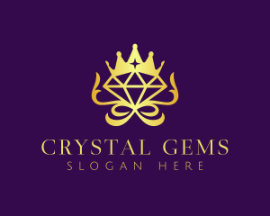 Royal Crown Diamond logo design