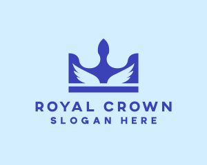 Royal Crown Wings logo design