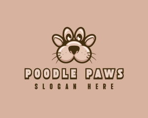 Dog Paw Pet logo design