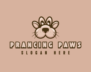 Dog Paw Pet logo design