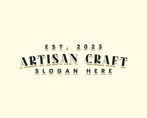 Craft - Retro Hipster Craft logo design