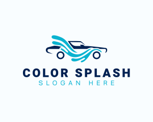 Car Splash Wash logo design