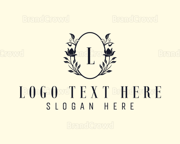 Floral Skincare Boutique Logo