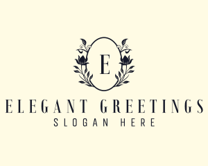 Floral Skincare Boutique logo design