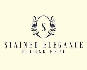 Floral Skincare Boutique logo design