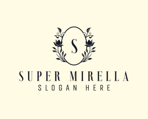 Wedding - Floral Skincare Boutique logo design