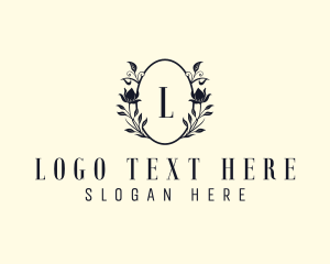 Floral Skincare Boutique Logo