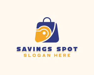 Discount - Shopping Bag Retail logo design