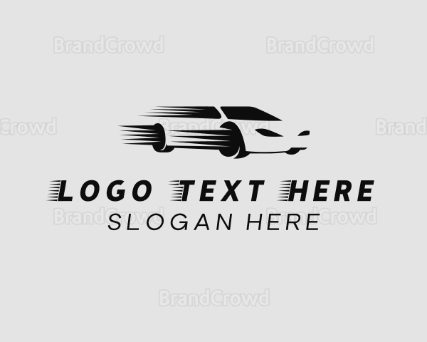 Sports Car Racer Logo