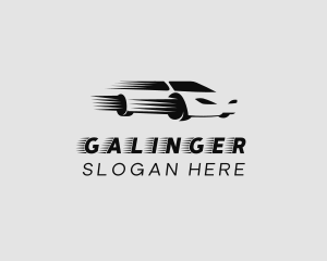 Car - Sports Car Racer logo design
