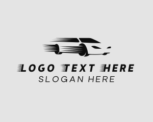 Sports Car Racer Logo