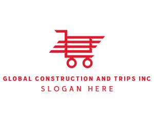 Trolley Shopping Cart Logo
