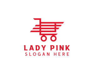 Trolley Shopping Cart Logo