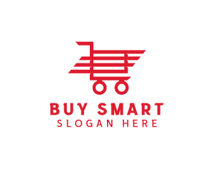 Purchase - Trolley Shopping Cart logo design