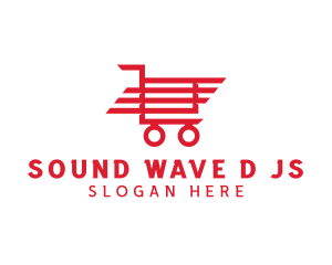 Gs - Trolley Shopping Cart logo design