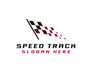 Racing Flag Tournament logo design