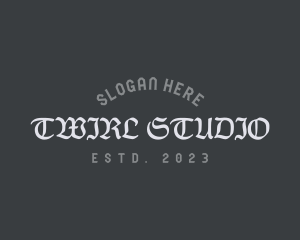 Gothic Studio Brand logo design