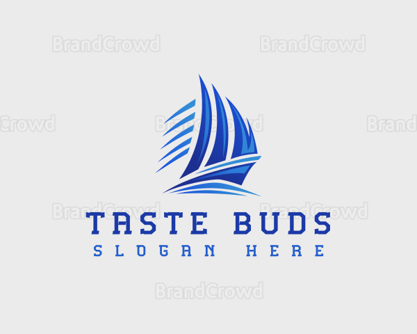 Sailboat Yacht Cruise Logo