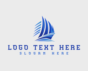 Sailboat Yacht Cruise Logo