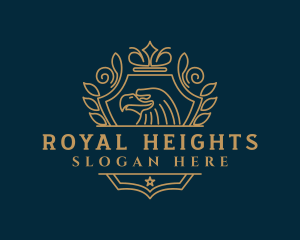 Royal Eagle Crest logo design