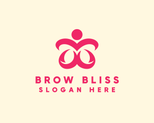 Floral Spa Wellness logo design