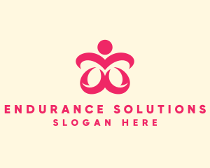 Floral Spa Wellness logo design