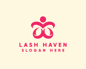 Floral Spa Wellness logo design