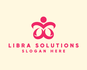 Floral Spa Wellness logo design