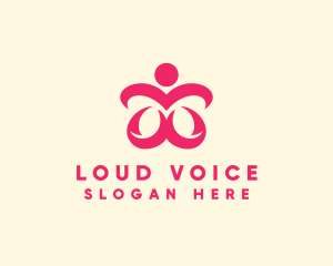 Floral Spa Wellness logo design