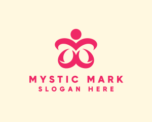 Floral Spa Wellness logo design