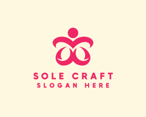 Floral Spa Wellness logo design