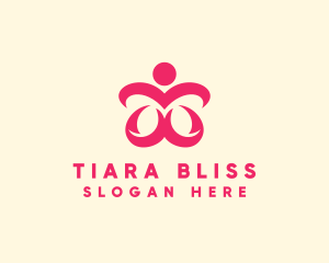 Floral Spa Wellness logo design