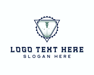 Mechanical - Laser Fabrication Industrial logo design