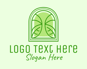 Plant - Garden Leaf Window logo design