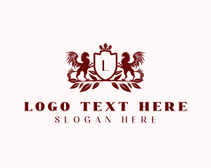 Badge - Regal Griffin Crest logo design