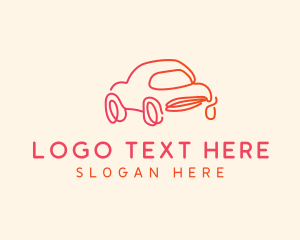 Automobile - Monoline Car Dealer logo design