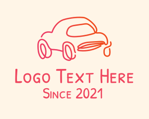 Car Dealer - Monoline Car Dealer logo design