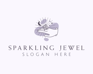 Elegant Hand Jewelry logo design