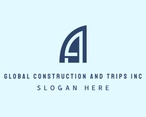 Industrial Company Construction Logo