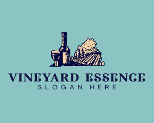 Virginia Wine Country logo design