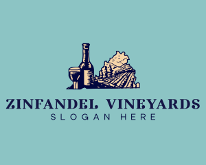 Virginia Wine Country logo design