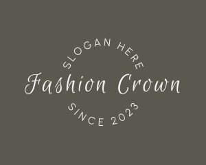 Fashion Clothing Business logo design