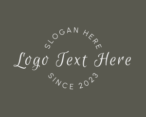 Spa - Fashion Clothing Business logo design